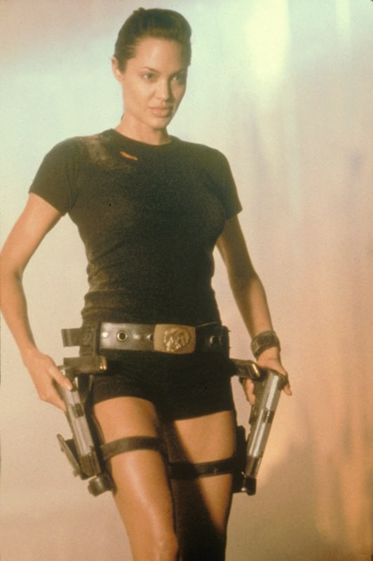 Angelina Jolie ako Lara Croft